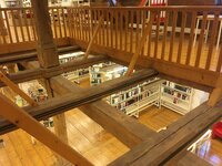 Bibliothek von oben