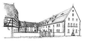 Zeichnung Rat-/Zehnthaus